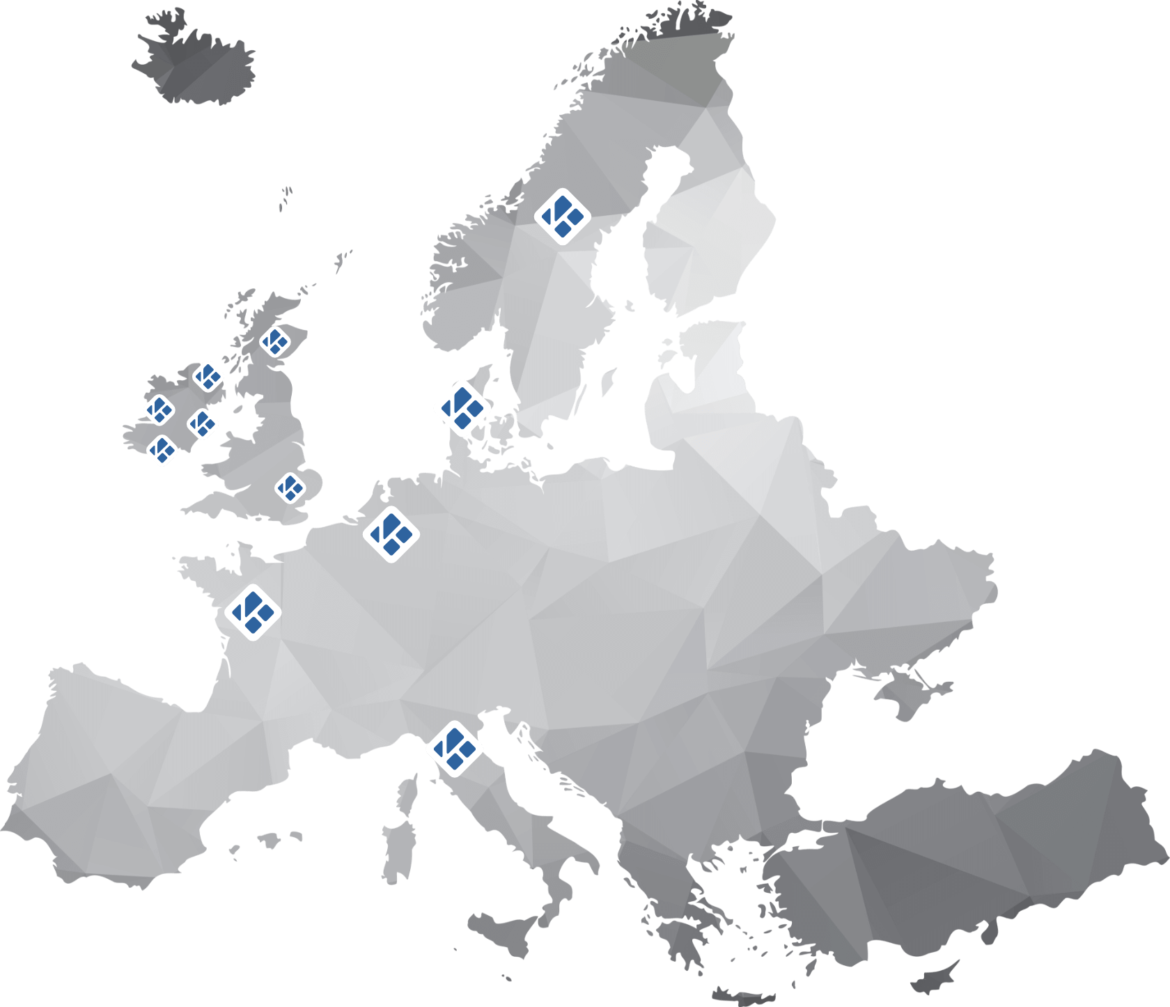 Dublin Belfast Cork Galway London Scotland France